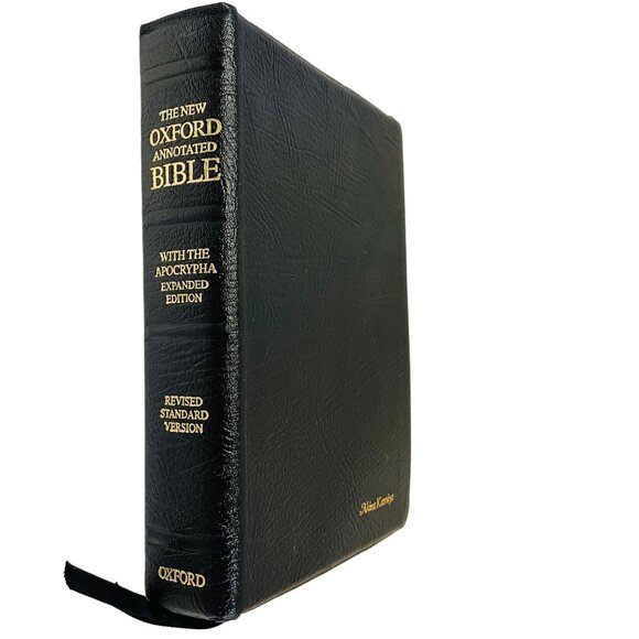 Regency 883MC Holy Bible King James Version Black Leather Bound Concordance 9" x - Picture 3 of 13